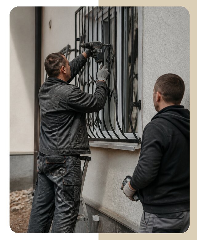 Установка наружных решеток в Барнауле от 4957 р. | Дверной